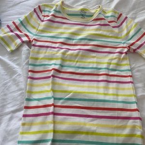 J.Crew Rainbow Perfect Fit Tee